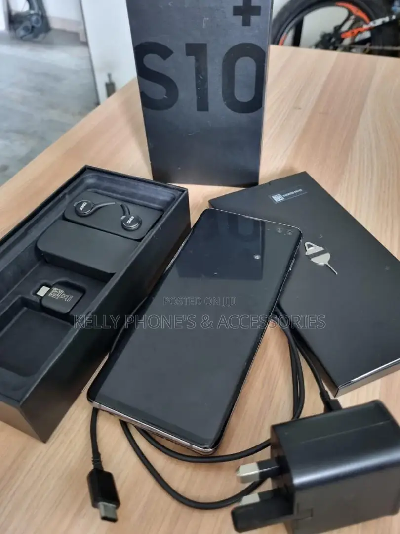 New Samsung Galaxy S10 Plus 512 GB Black
