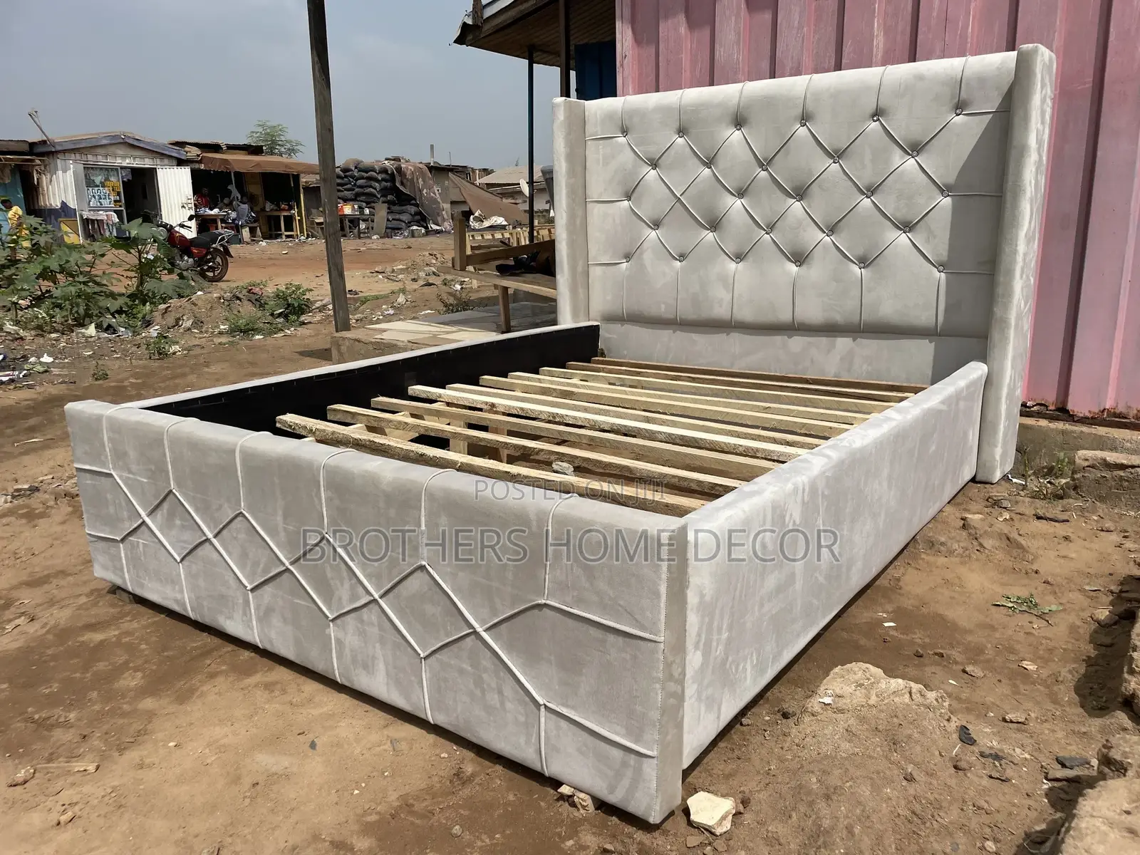 Foreign Double Bedframe//Very Solid And Durable