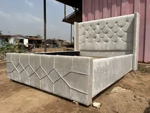 Double Bedframe Off-white 54x75 // Very Strong