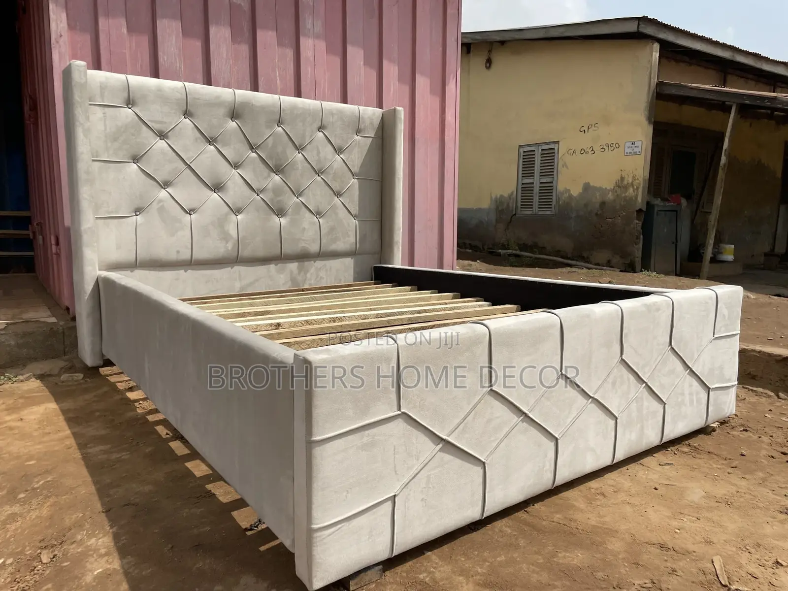 Foreign Double Bedframe 60x80 // Very Strong And Neat