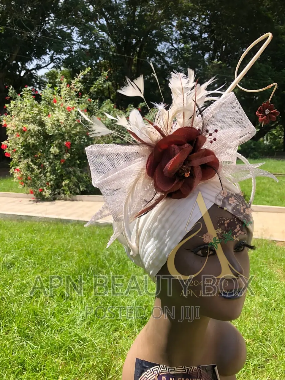 Turban and Fascinator Combo