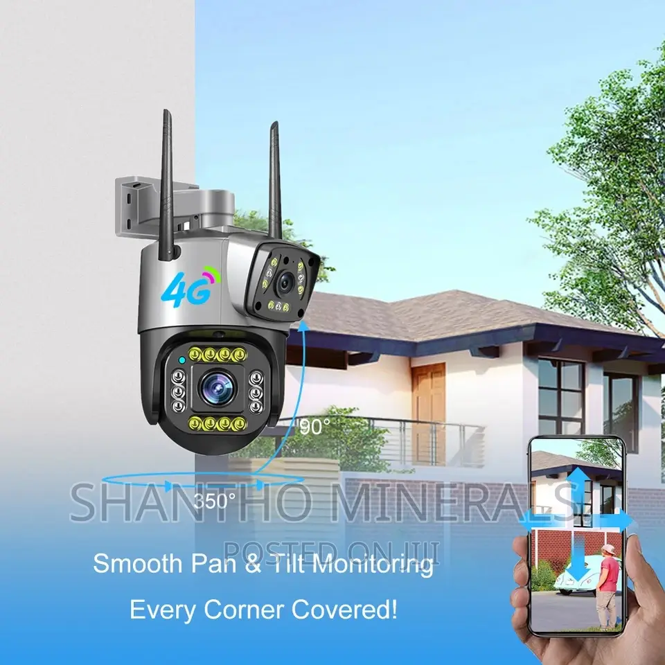 4G Dual Lense PTZ Camera