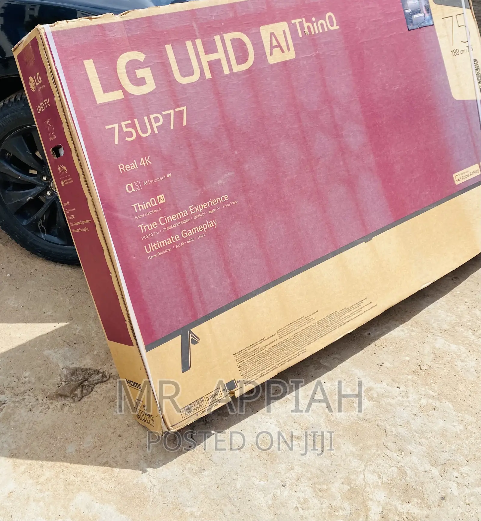 Brand New LG 75up7750 75 Inch Uhd Smart Electric Tv.