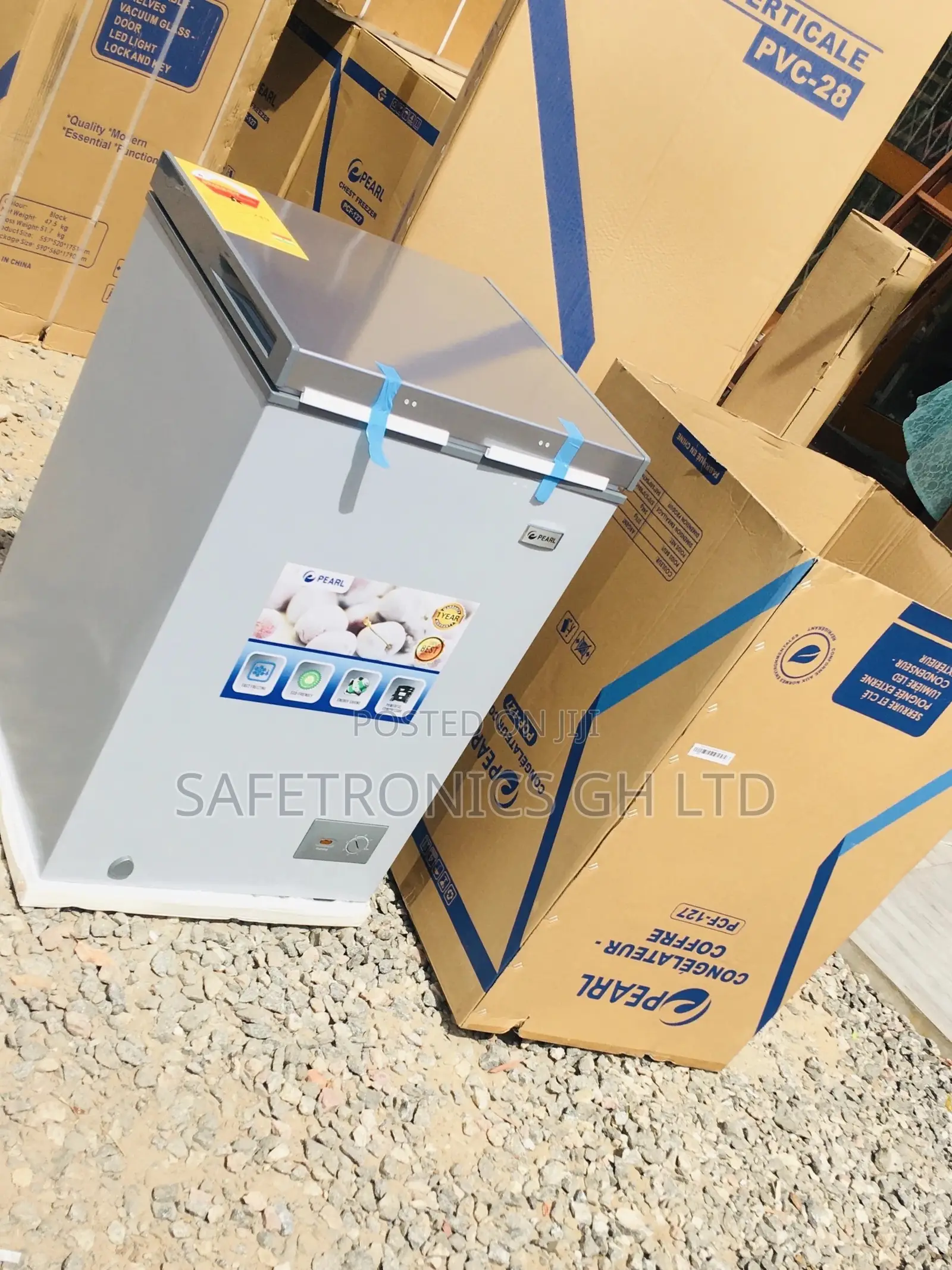 Chestfreezer Pearl 100 Liters PCF-127 Singledoor Electric