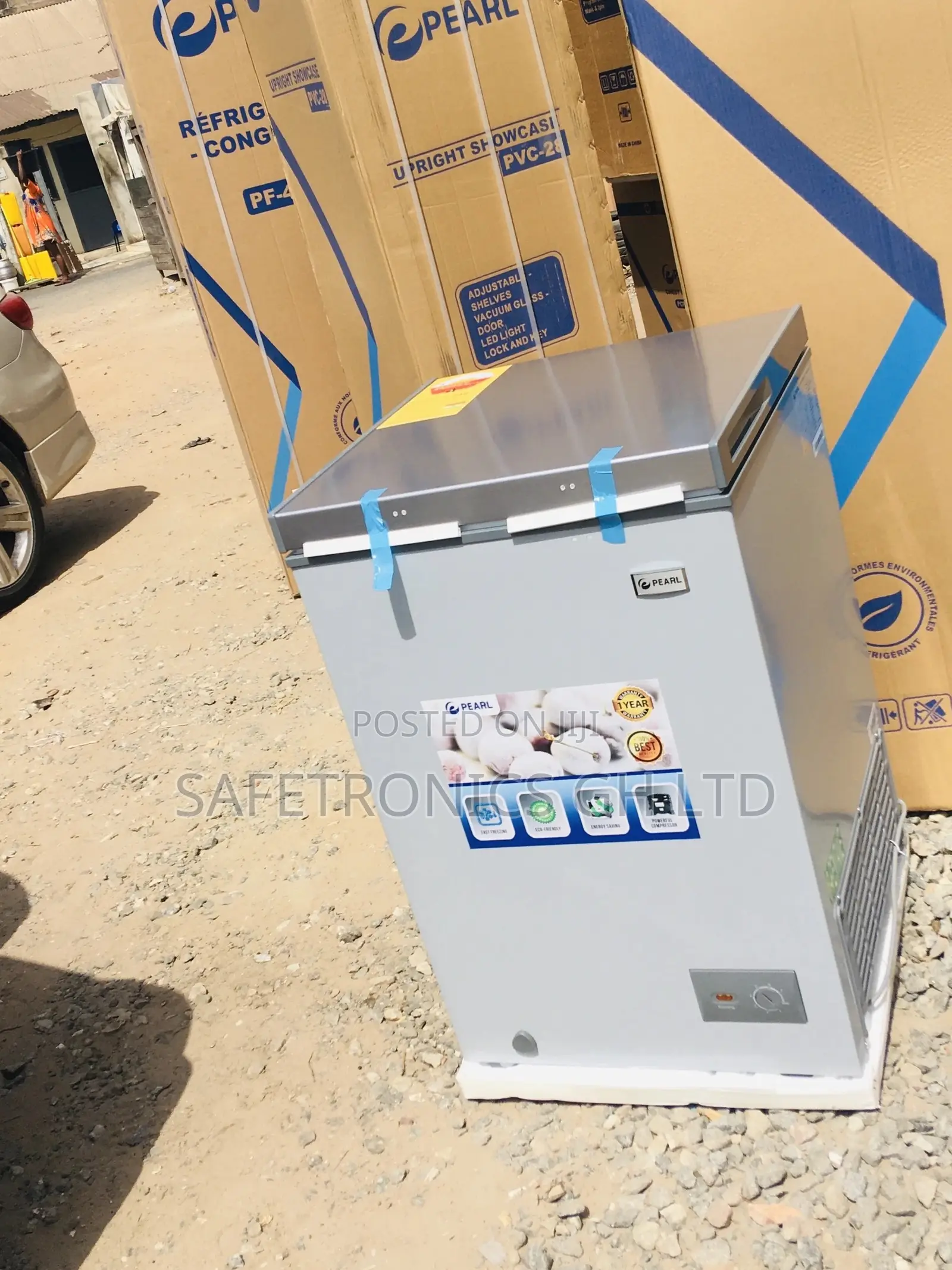 Pearl PCF-127 Chestfreezer Electric Singledoor 100 Liters