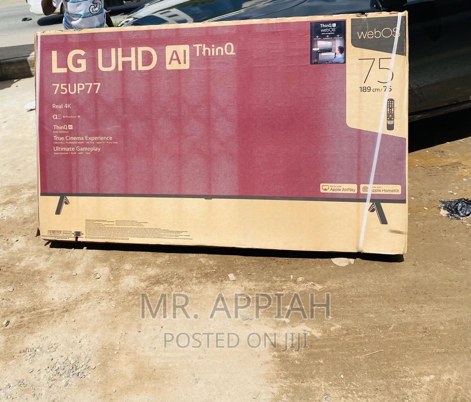 Well Designed LG 75up7750 75 Inch Uhd Smart Electric Tv.