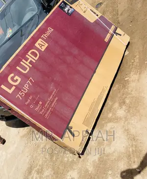 Well Designed LG 75up7750 75 Inch Uhd Smart Electric Tv.