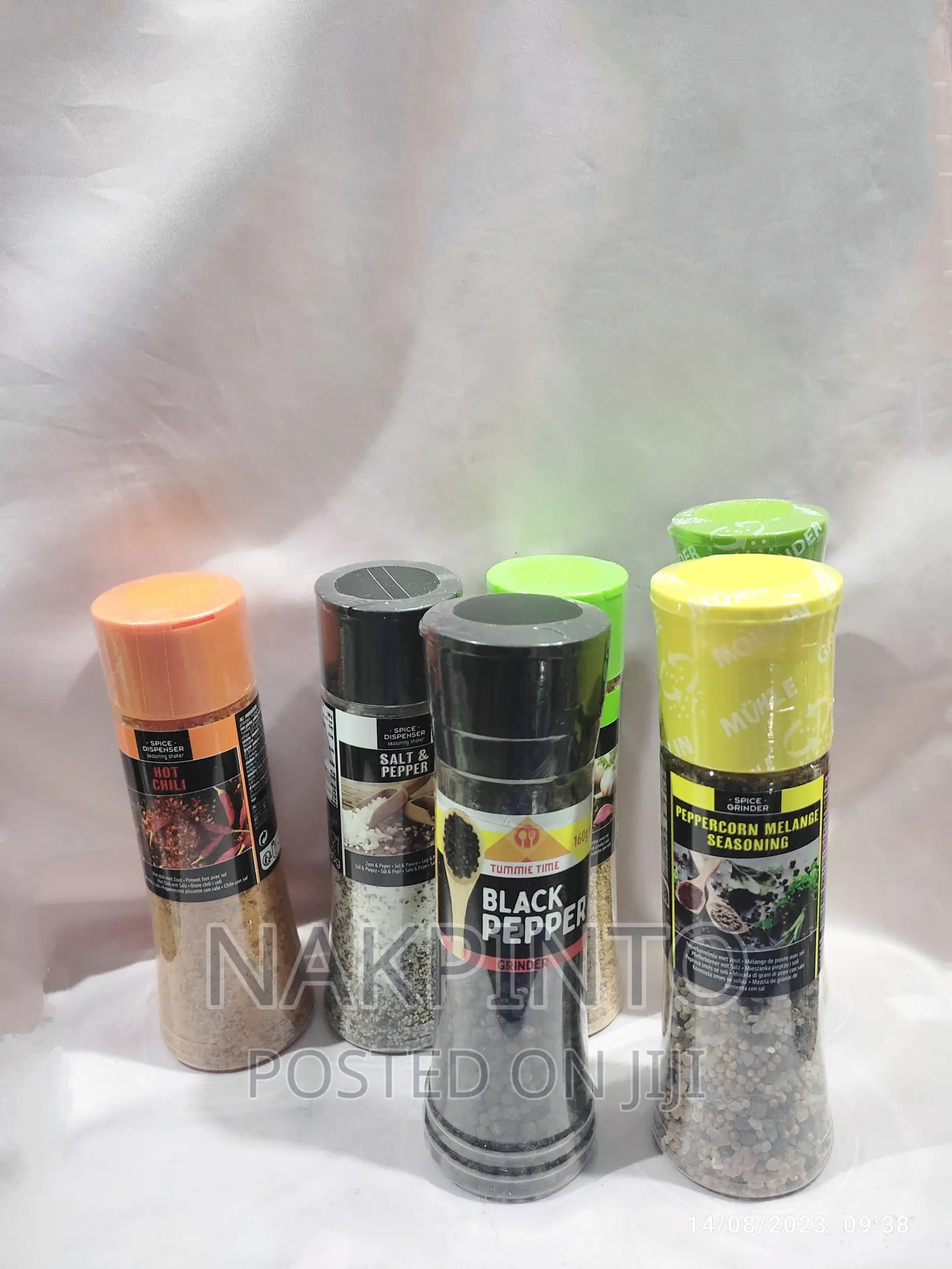 Natural Spices (Oregano, Paprika,Thyme, Bbq, Badia Spice Etc