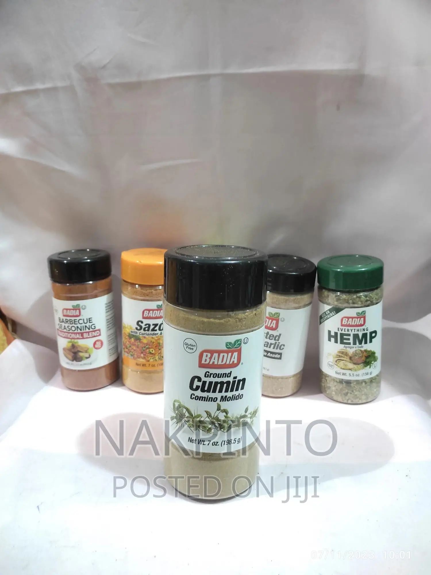 Natural Spices (Oregano, Paprika,Thyme, Bbq, Badia Spice Etc