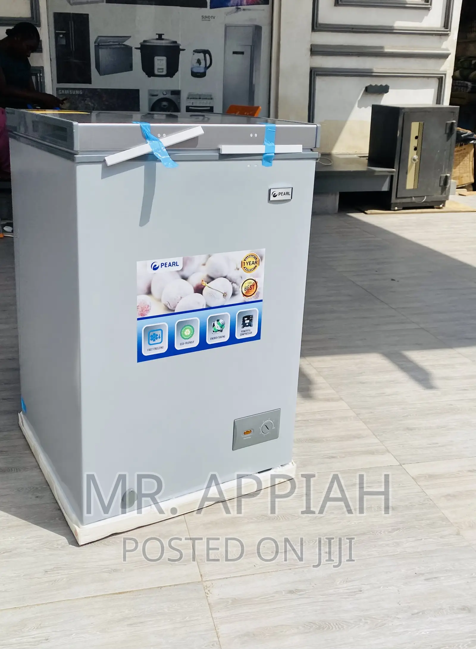 Shop Classic Pearl PCF-127 1 Door Electric Freezer(Silver).