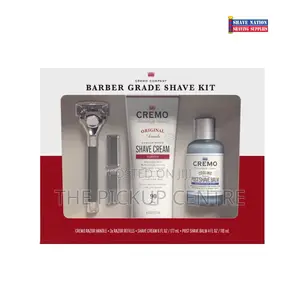 Cremo Barber Grade Cartridge Razor Shave Kit