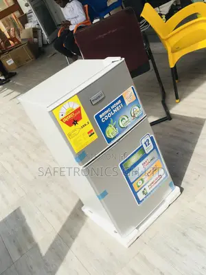 Topfreezer Doubledoor Gray Electric Nasco2-120 Fridge 