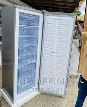 Brand New Pearl PUF-370 Single Door Electric Freezer(Gray).