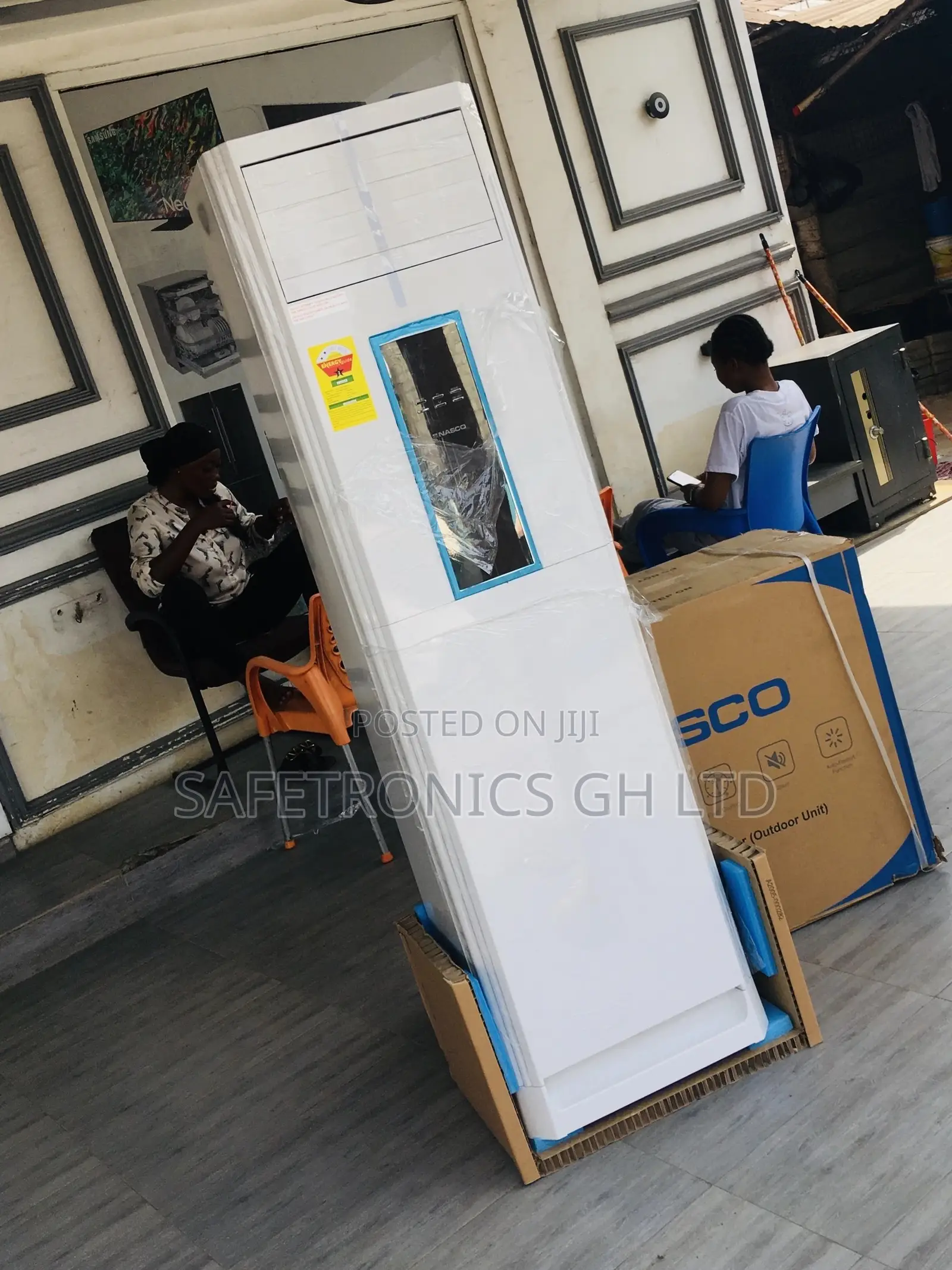 Electric Nasco 2.5hp White Standing Floor Gas Airconditioner