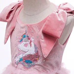 Unicorn Cake Korean Velvet Splicing Mesh Princess Dress