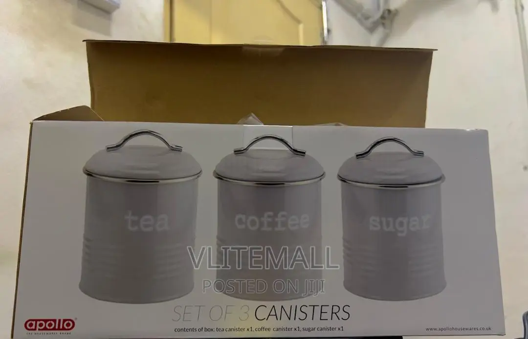 Set Of 3 Canisters