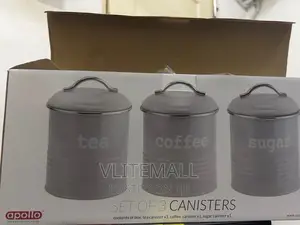 Set Of 3 Canisters