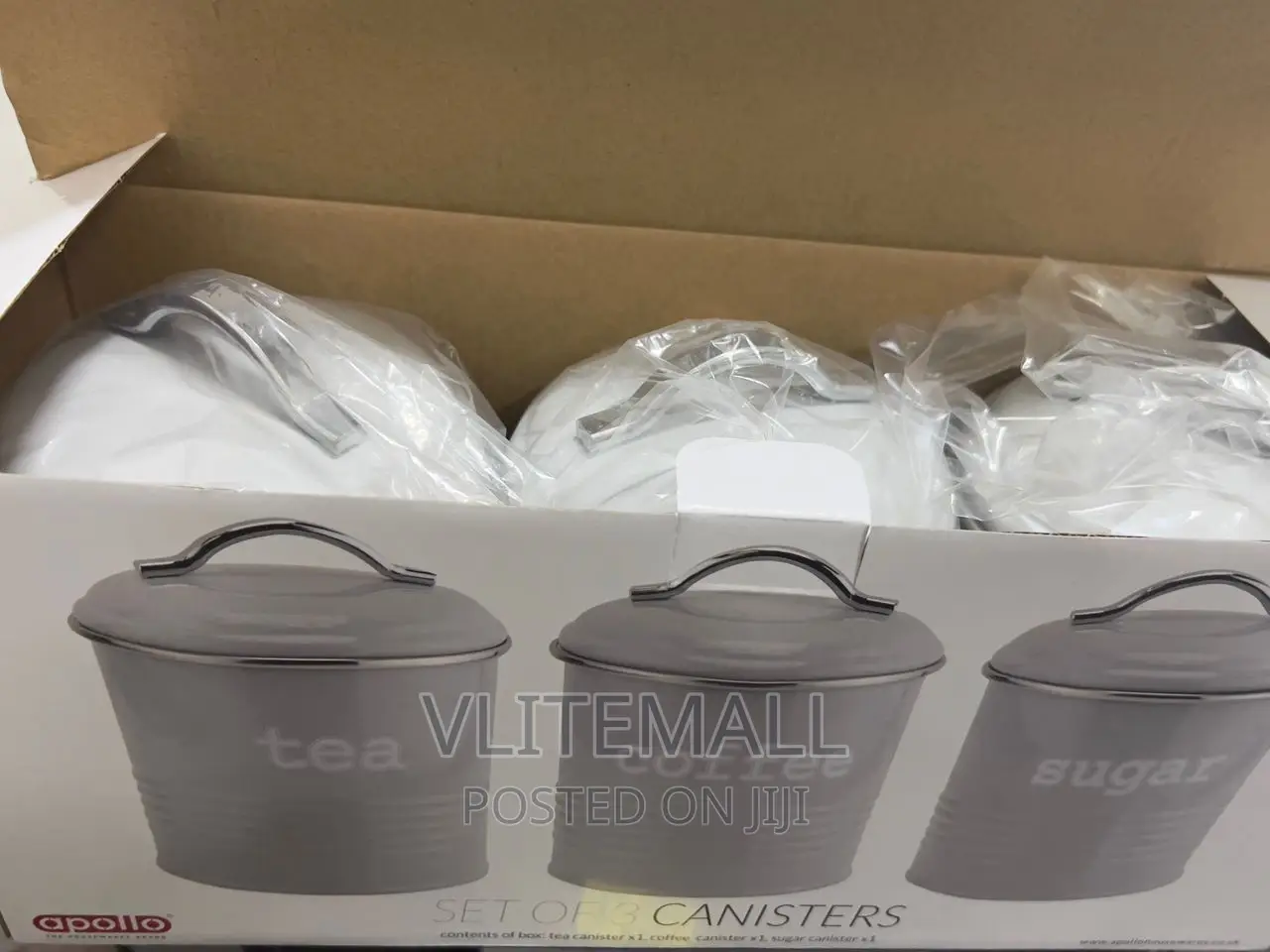 Set Of 3 Canisters