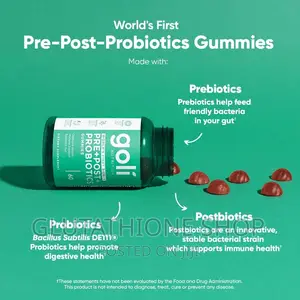 Goli Post + Probiotics Gummies Nutritional Gummies