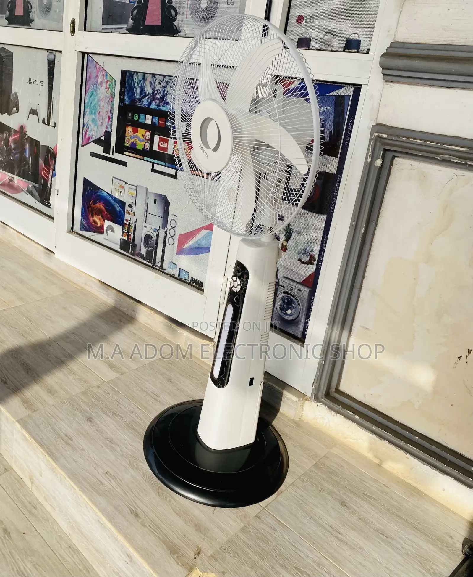 Buy Quality Clinette Rechargeable Fan + Solar Panel