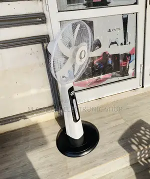 Buy Affordable Clinette Rechargeable Fan + Solar Panel