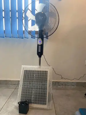 Solar Rechargeable Fan and Solar Panels