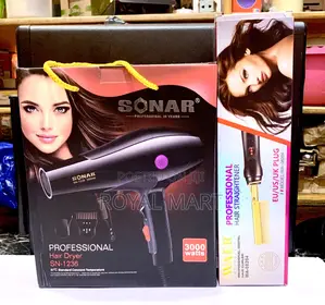 Sonar Hand Dryer With Hot Comb