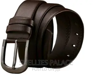 Louisville Men Adjustable Waist Cowhide Leather Belt