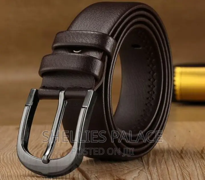 Louisville Men Adjustable Waist Cowhide Leather Belt