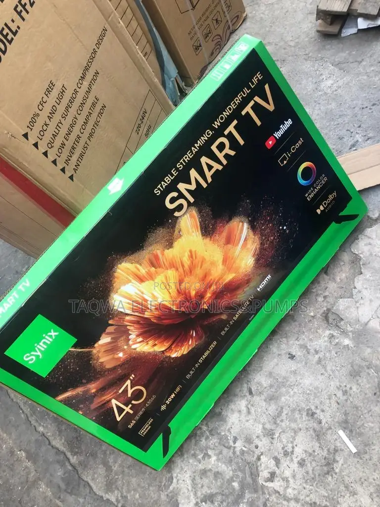 Just Arrived Syinix 43 Smart Tv