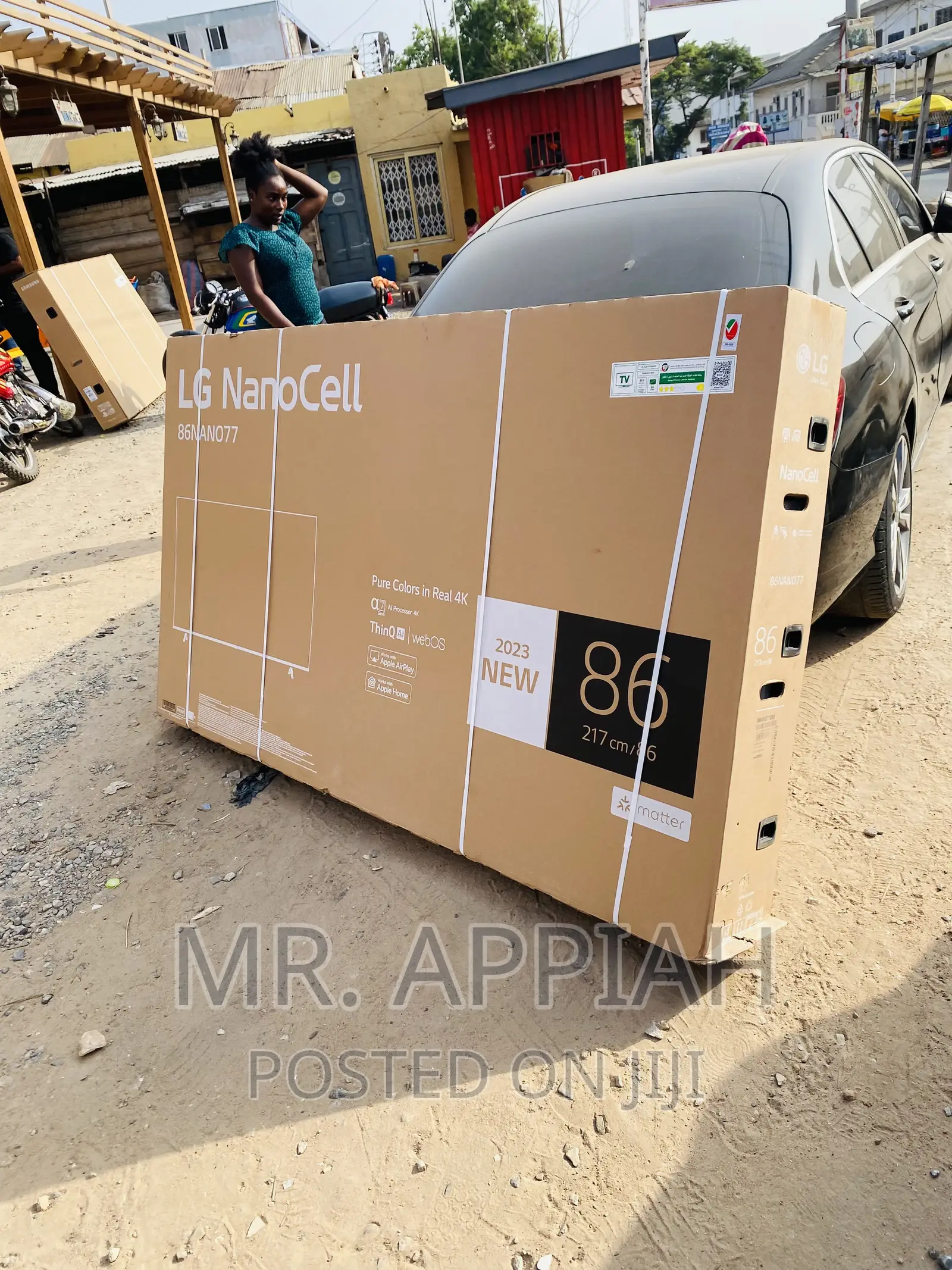 High Quality LG(86NANO0776)86 Inch Nanocell Smart Tv.