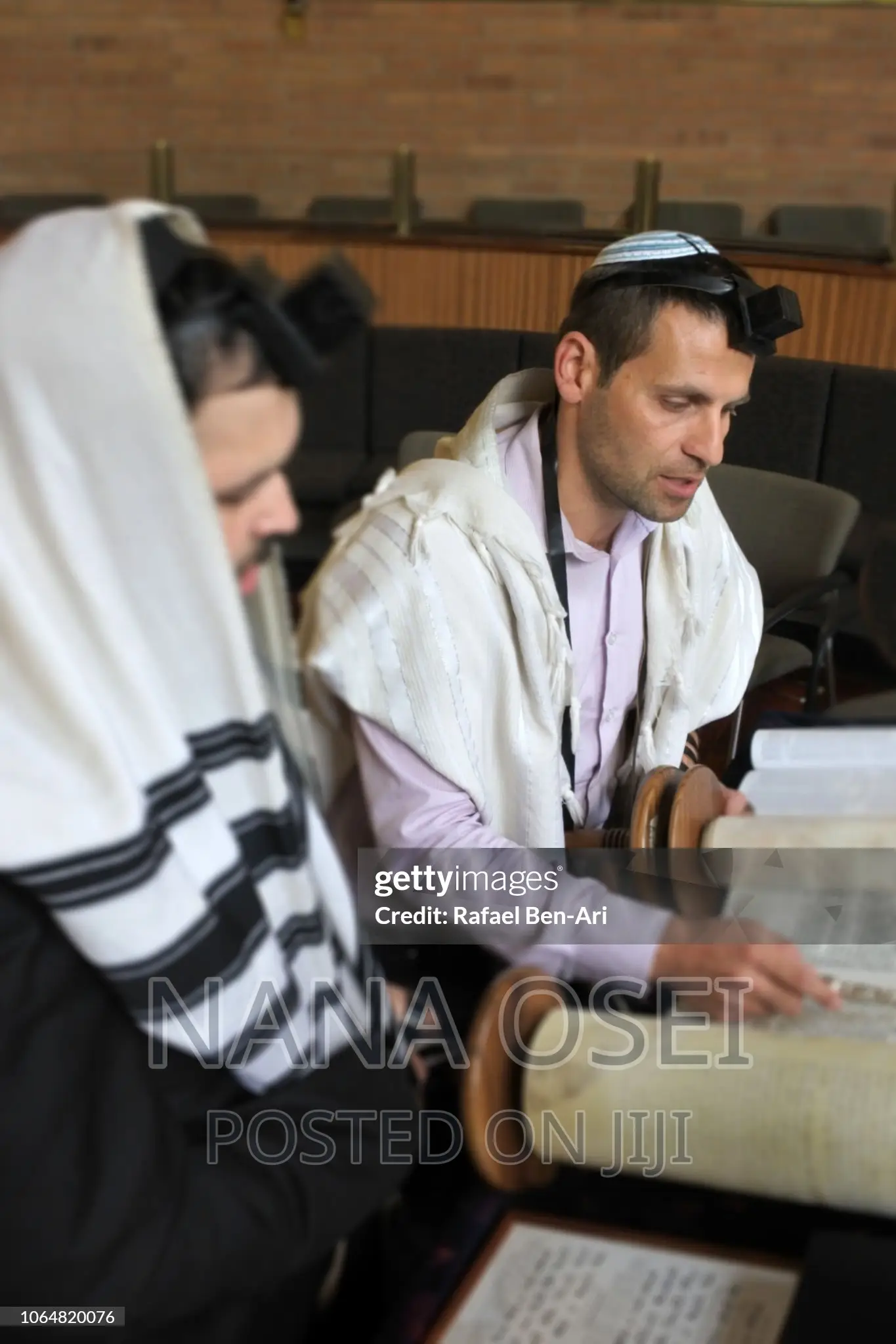 Black and White Prayer Tallit