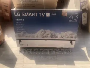 A Smart HDR LG 43" Digital Satellite Full HD TV - 43LM63