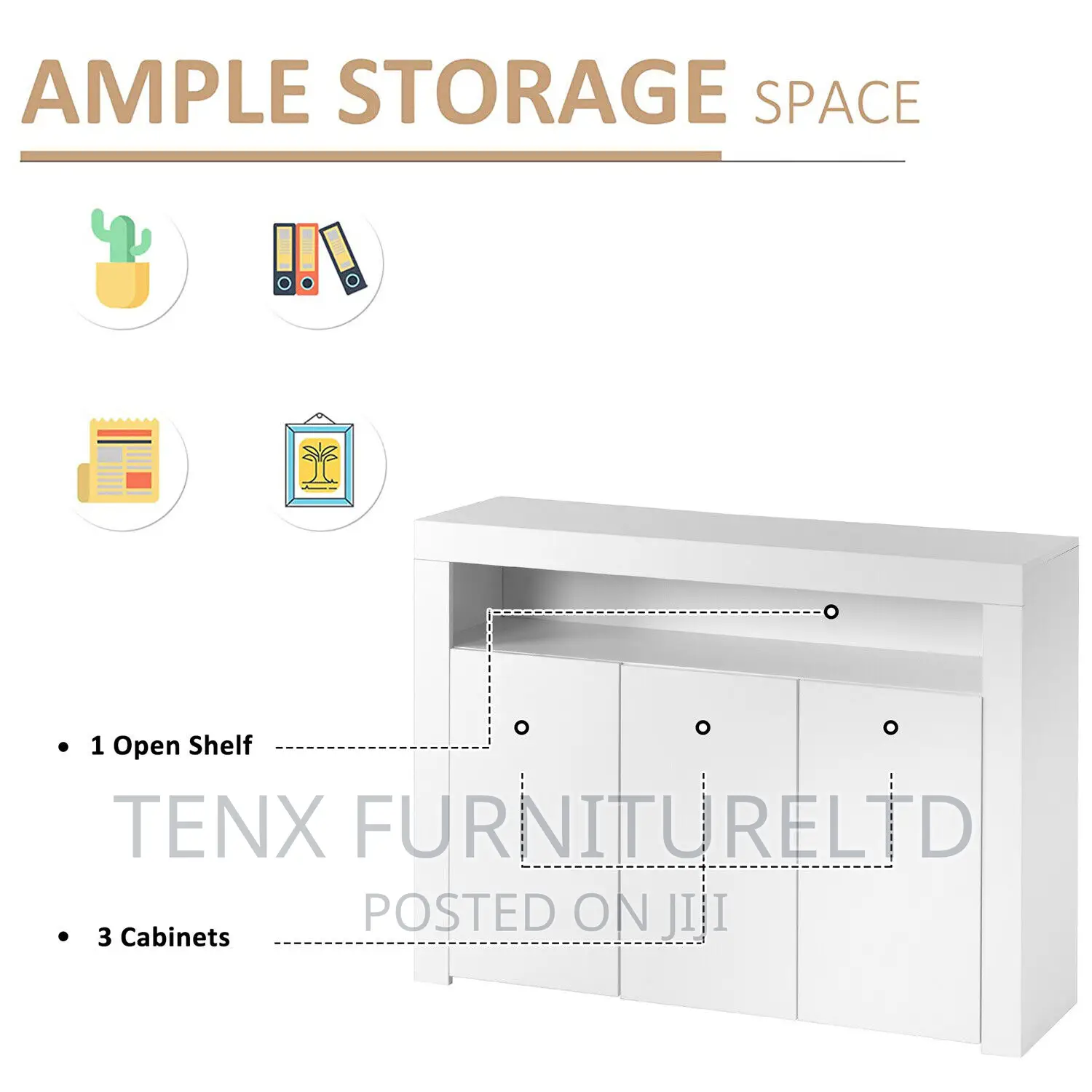 Cabinet Cupboard Sideboard Tv Unit Stand Display