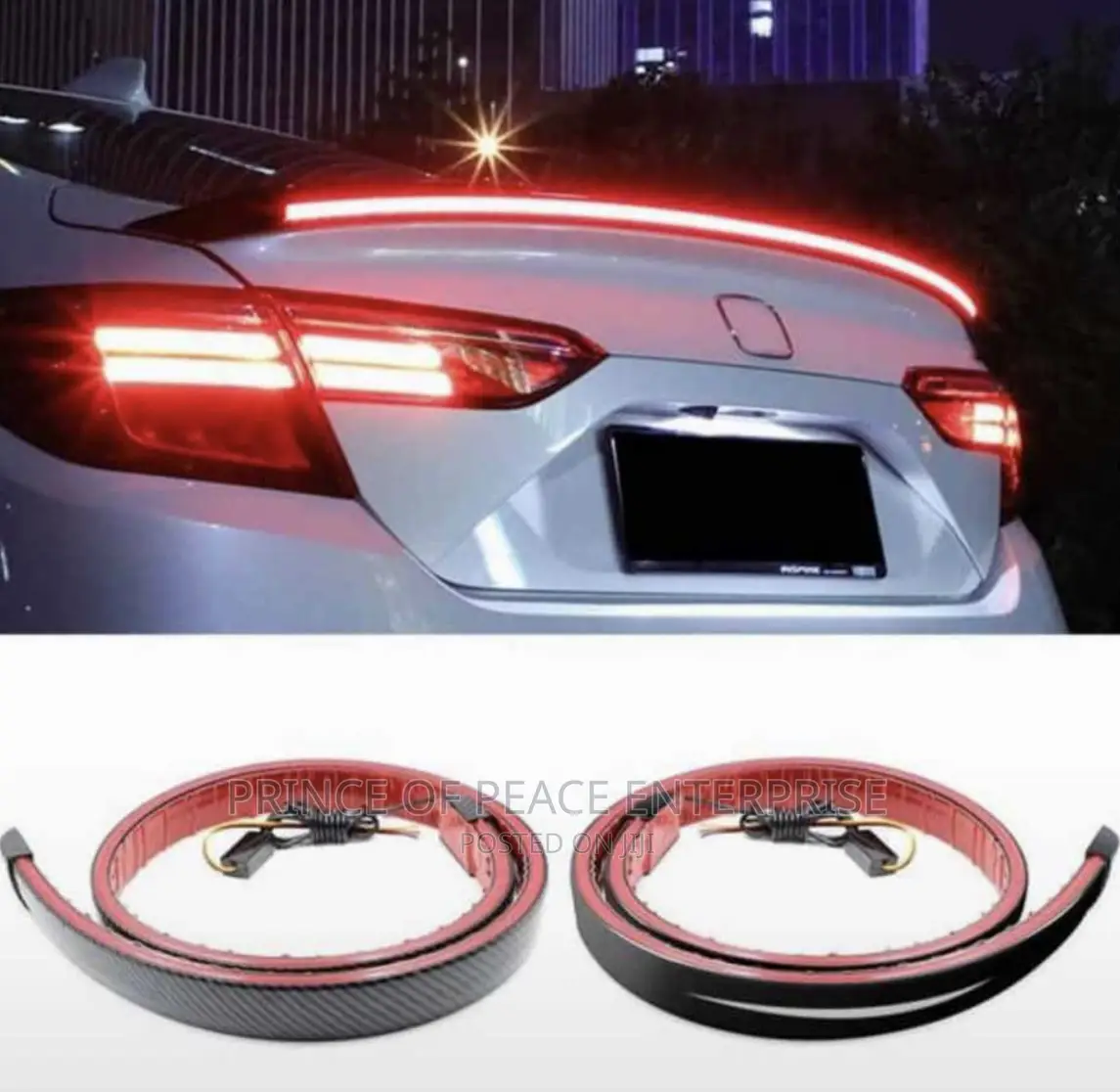 Boot Spoiler LED Light Type ( Universal for All Cars )