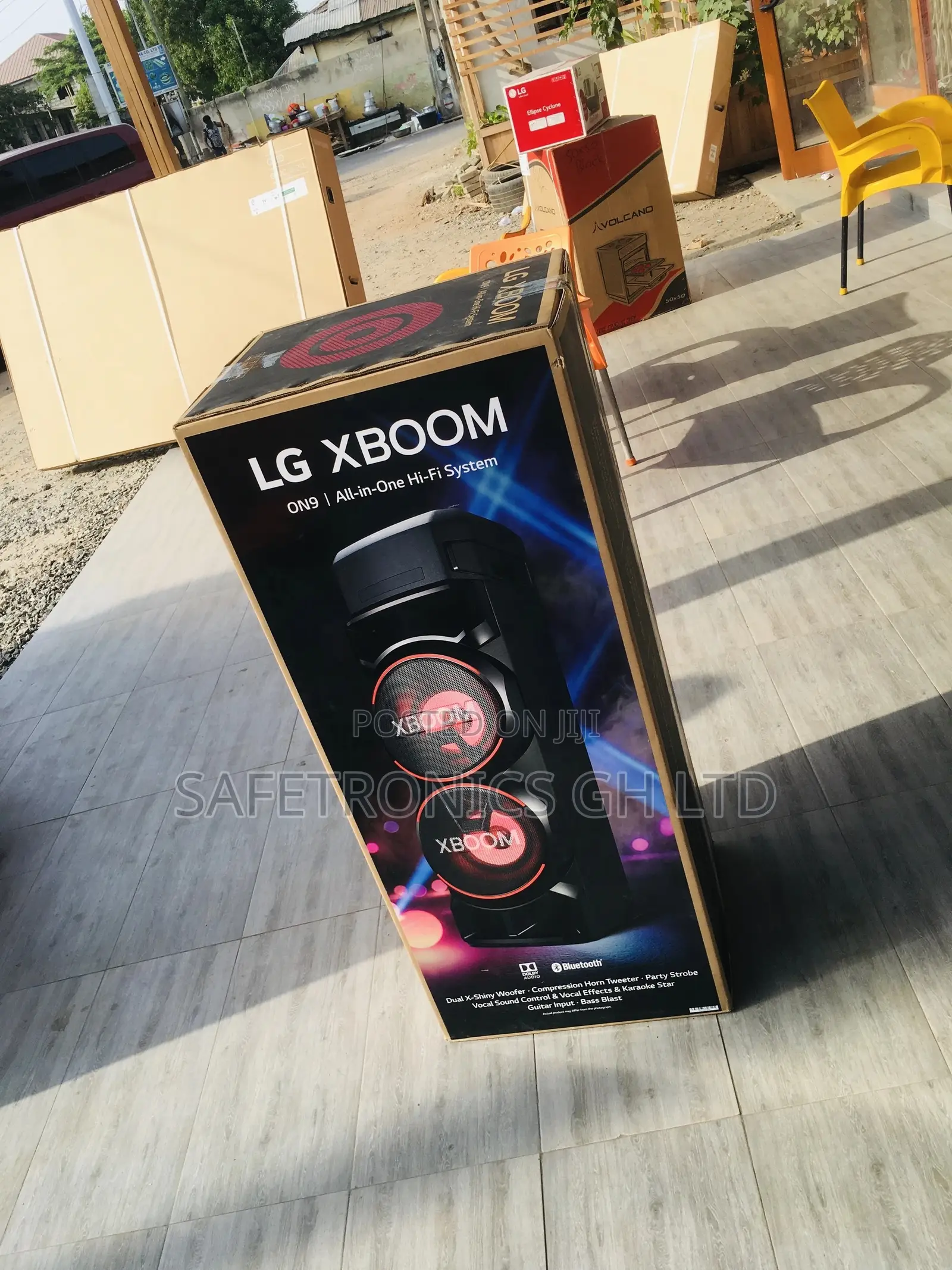 Black Bluetooth Wireless 2000W Electric LG ON9 Speaker