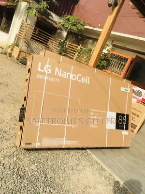 LED Black Smart 86 Inches Glossy UHD Electric Nano77 LG Tv