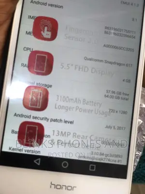 Huawei Honor 5A 16 GB White
