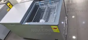 2 Doors_nasco 420ltrs Silver Colour_chest Freezer