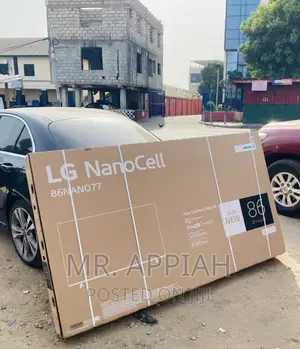 Newly in Stock LG 86NANO0776 86” Nanocell Smart Tv.