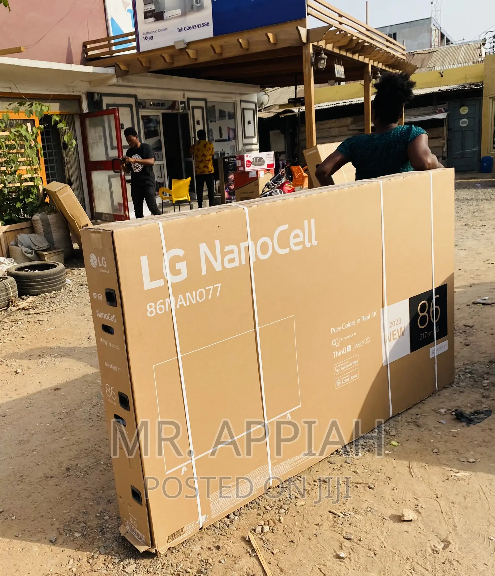 Classic Designed LG 86” Nanocell Smart Tv(86NANO0776).