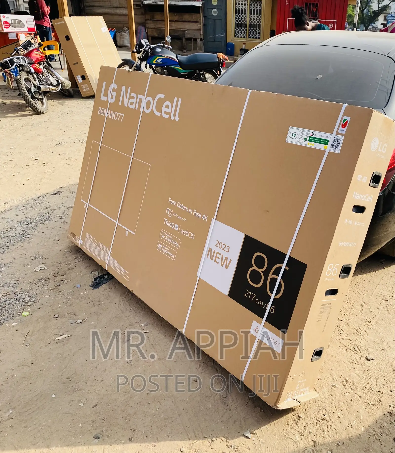 Classic Designed LG 86” Nanocell Smart Tv(86NANO0776).