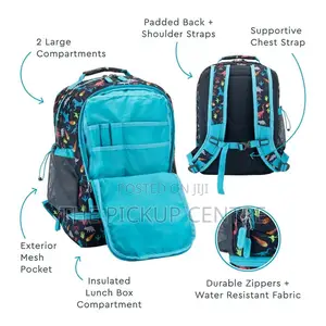 Bentgo Kids Prints 2-in-1 Backpack Insulated Lunch Bag