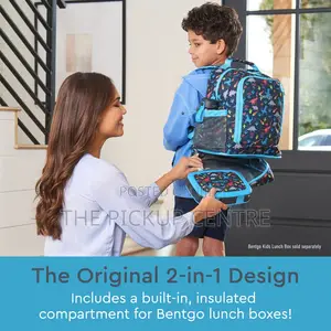 Bentgo Kids Prints 2-in-1 Backpack Insulated Lunch Bag