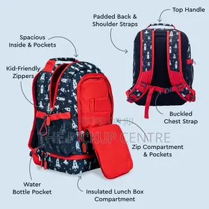 Bentgo Kids Prints 2-in-1 Backpack Insulated Lunch Bag