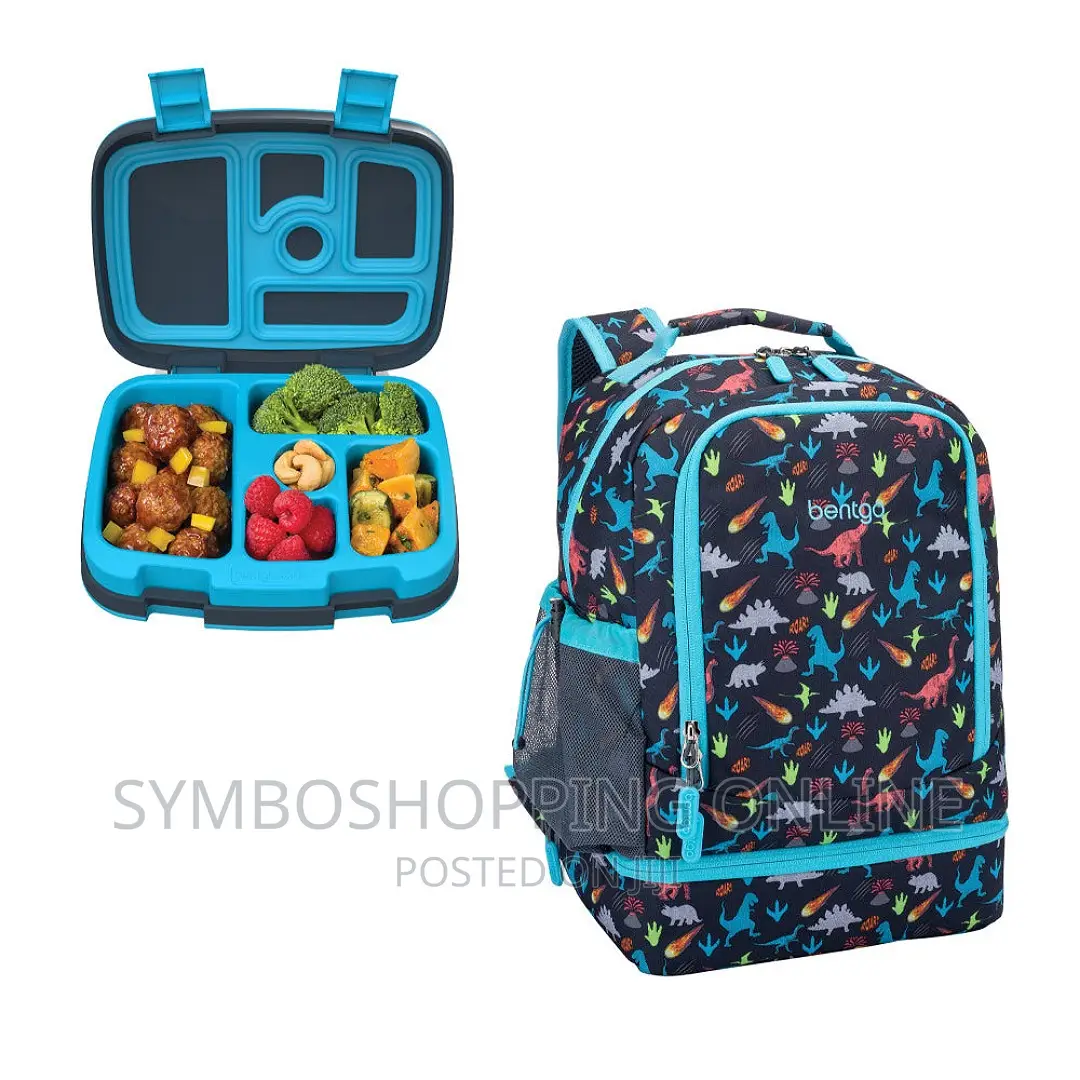 Bentgo Kids Prints 2-in-1 Backpack Insulated Lunch Bag