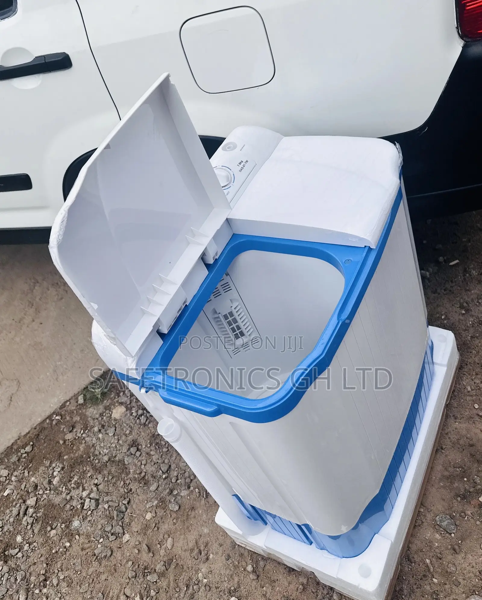 Nasco Topload Twintub Washingmachine 7kg Semiautomatic