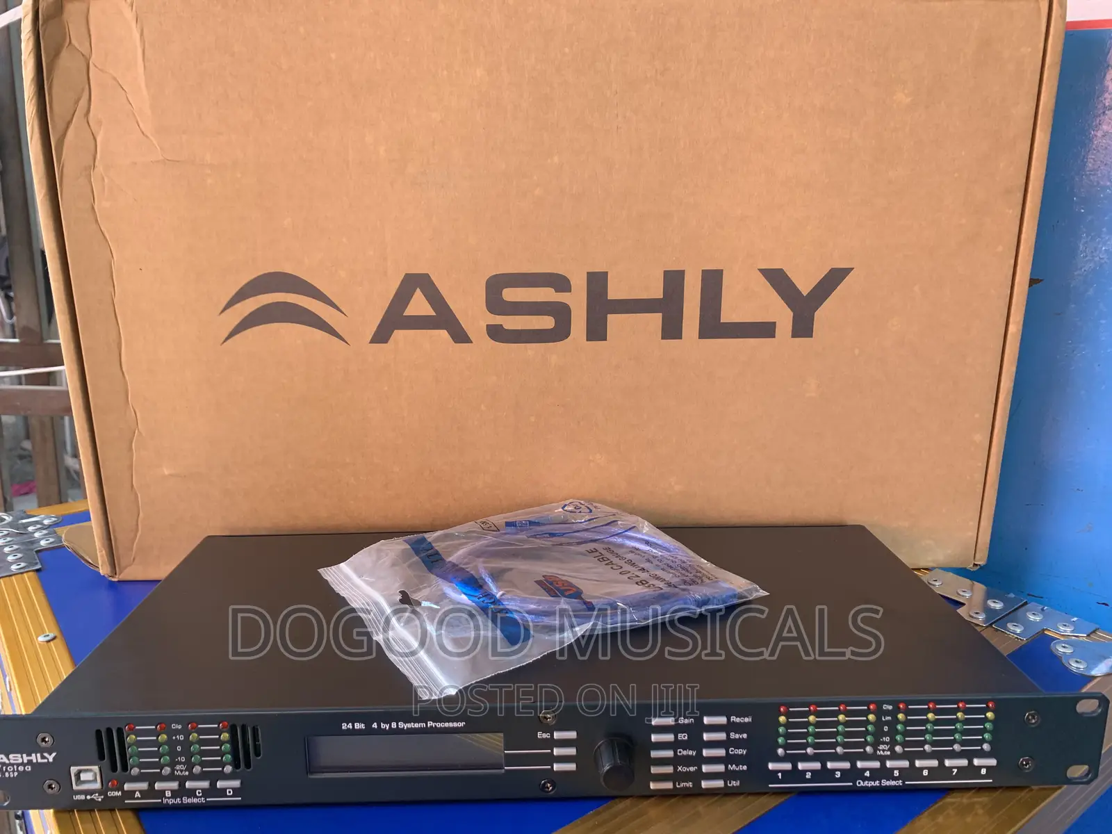 Ashly Protea4.8sp Driverack(4input/8output)