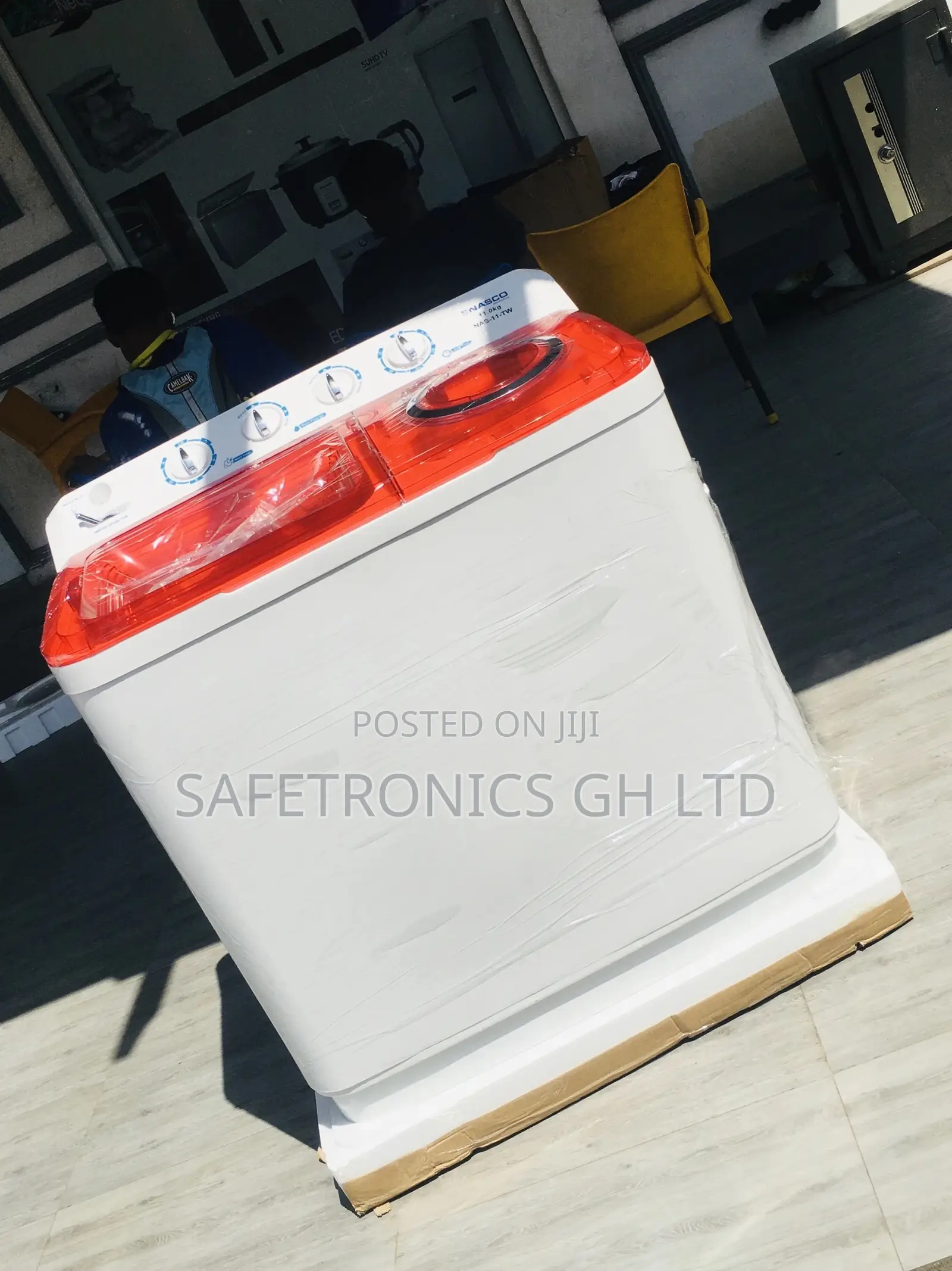 11kg Washingmachine Topload Semiautomatic Nasco Twintub