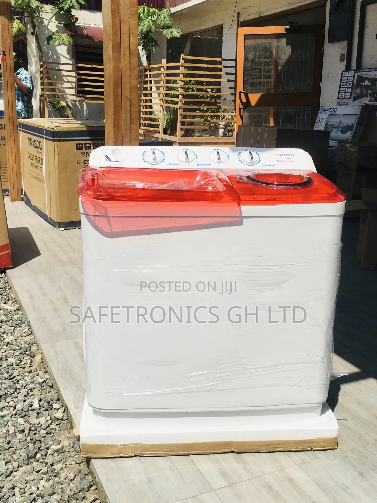 Topload Semiautomatic Nasco 11kg Washingmachine Electric